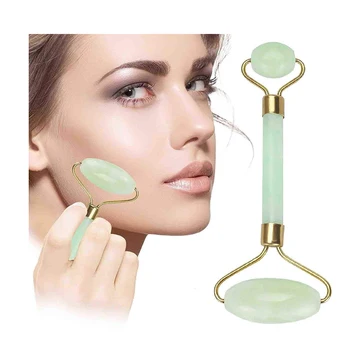 

Premium Face Jade Roller, Facial Roller Massager, Natural Tool for Eye, Neck, Skin, Body Slimming, Anti-Aging Anti-Puffiness