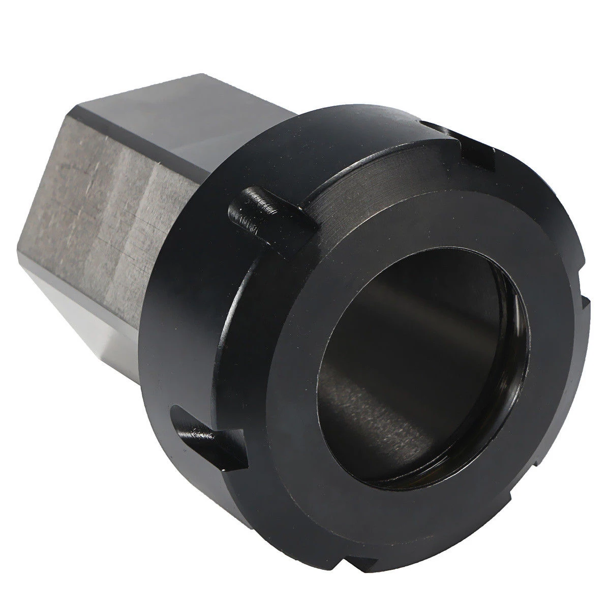 

1pc Hard Steel ER40 Hex Collet Block Square Collet Chuck Holder 50x80mm For CNC Lathe Engraving Machine