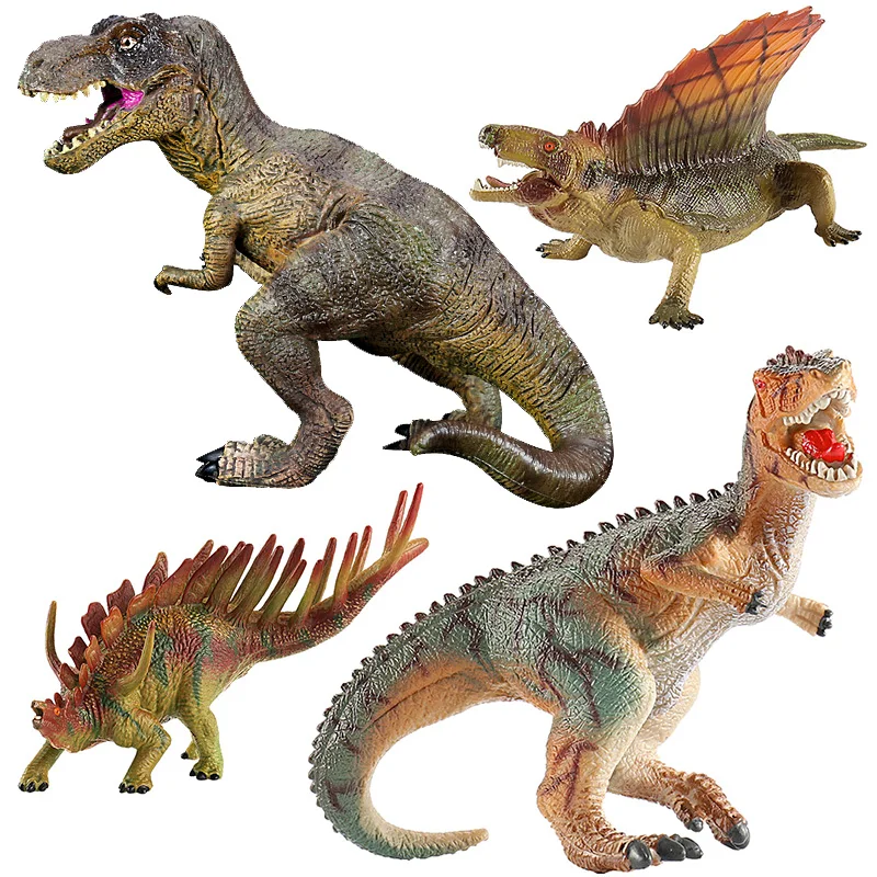 Nuovo Jurassic World Park Tyrannosaurus Rex Dinosauro Modello Animale Figurine Della Decorazione Della Casa Di Ornamento Fata Decorazione Del Giardino