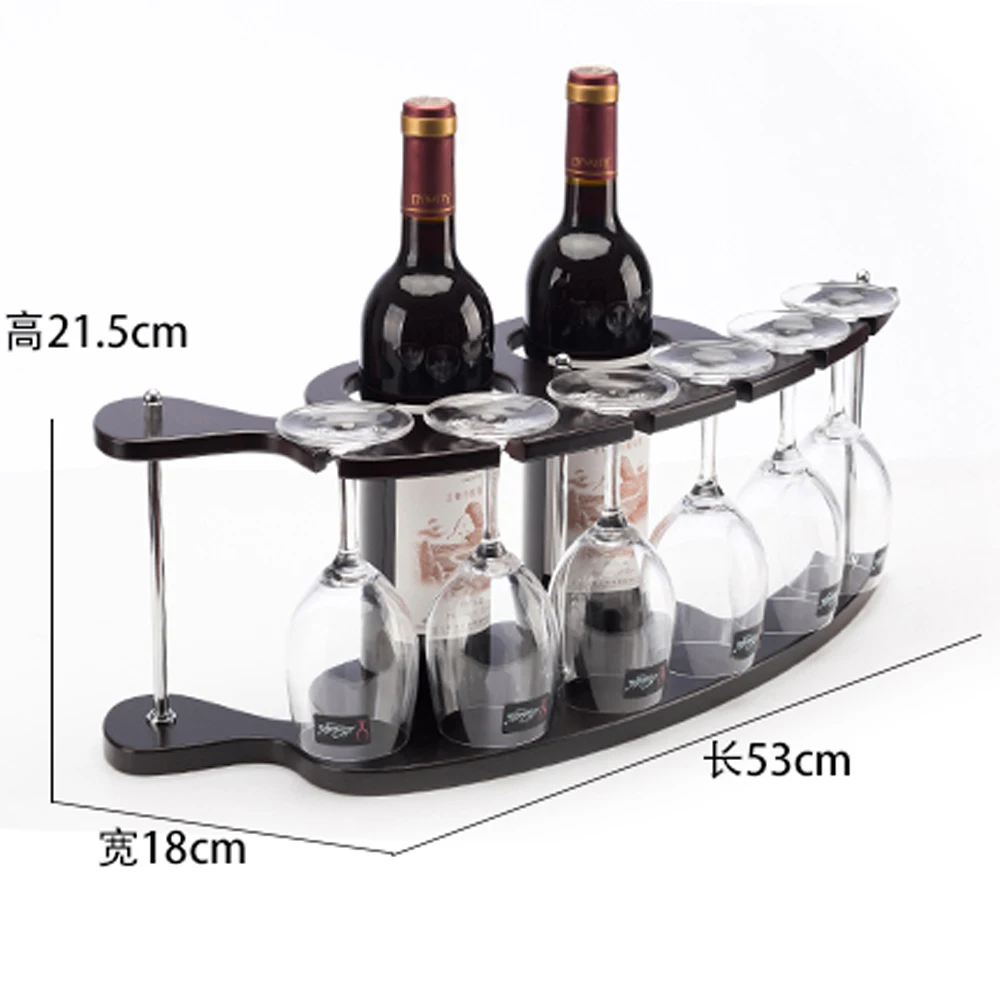 Деревянный винный шкаф, винный стеклянный держатель, креативный Европейский перевернутый бокал, винный шкаф, украшение wx8011645