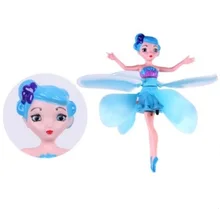 

Flying Fairy Magical Princess Cute Dolls Toy Infrared Induction RC Helicopter Flying Quadcopter Drone Dolls Kids Toys Best Gifts