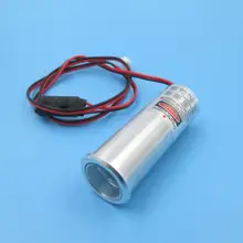 100 мВт точечный Лазер 660нм 3,6-5 в отрегулированный модуль лазерной головки 21,8x69 мм