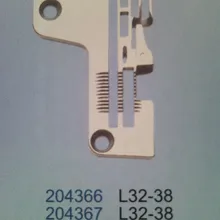 Швейная машина части 204366 pegasus L32-38 игольной пластины