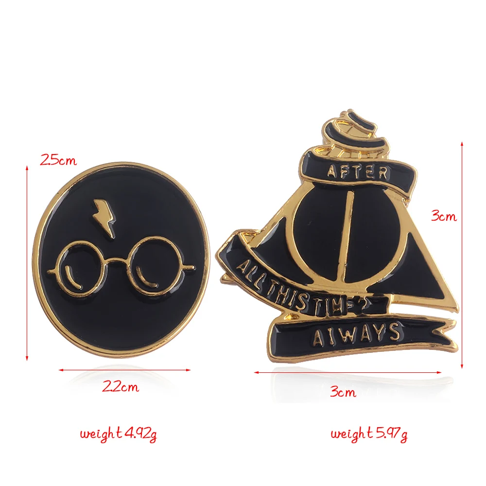 RJ новые значки для фанатов HP броши булавки смертельный гвоздь после всего этого