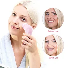 Face Cleansing Brush Massager Facial Peeling Electric Facial Cleanser Brush Cleaning Machine Exfoliating Skin Washing Body waterproof wet dry use electric women facial cleansing brush washing women shaver for smooth skin face cleaner brush cleanser