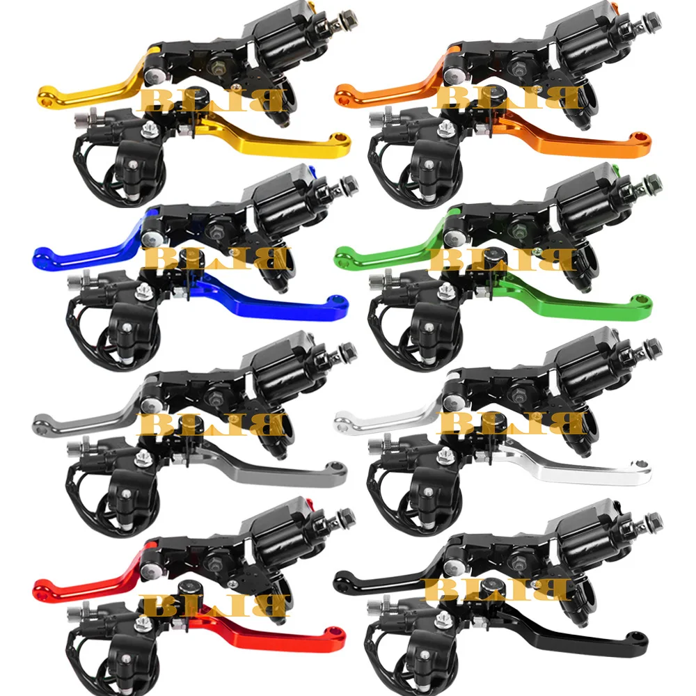 Universal For KTM 150 125 200 300 65 XC XC-W EXC 85 105 SX CNC Motocross Off Road Clutch Brake Master Cylinder Reservoir Levers |