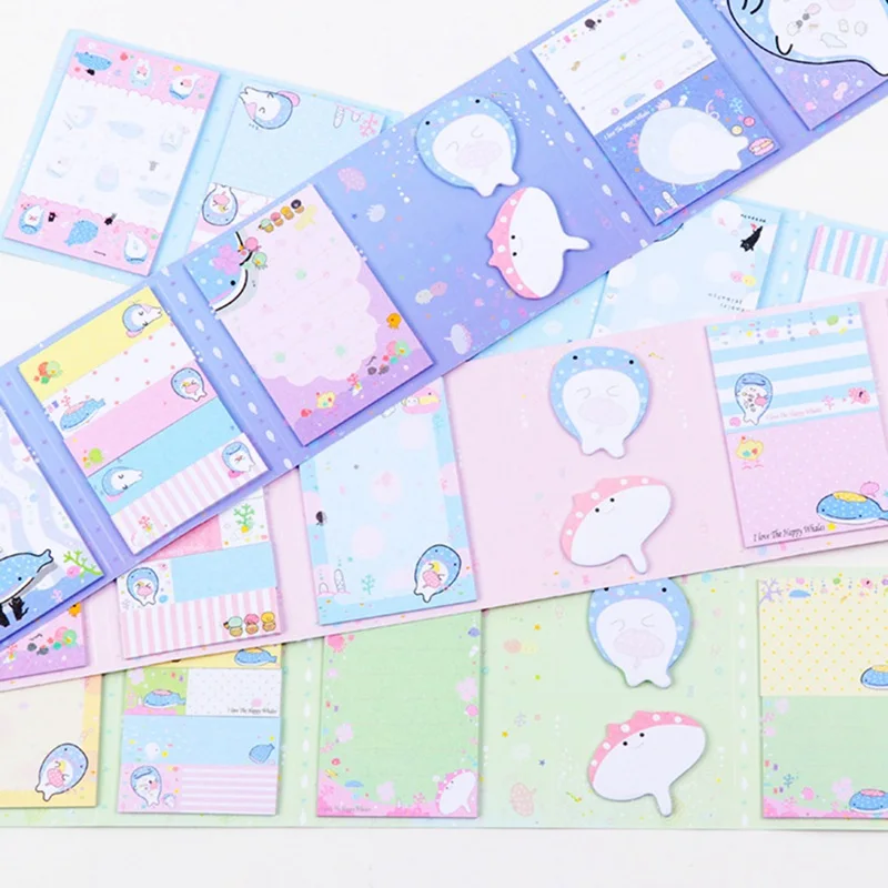 

1 Pcs Cartoon Unicorn Memo Pad Dream Trojan Horse Sticky Notes Memo Notebook Weekly Planner Stickers Stationery School Supplies