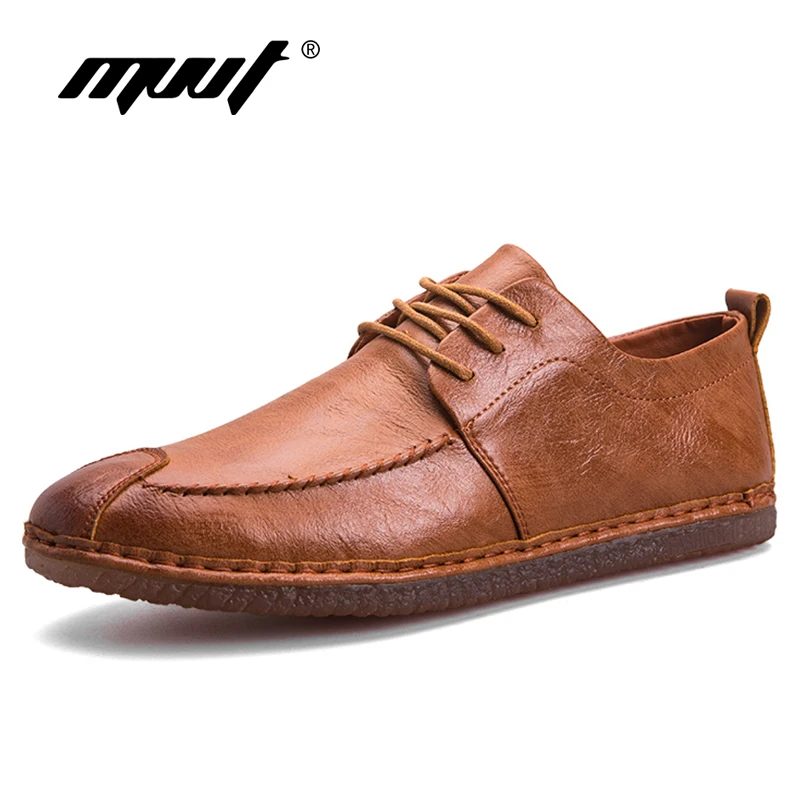 

2018 Spring Genuine Leather Men Shoes Comfort Casual Shoes Lace Up Men Loafers Men Flats Shoes Hot Sale Moccasins Shoes