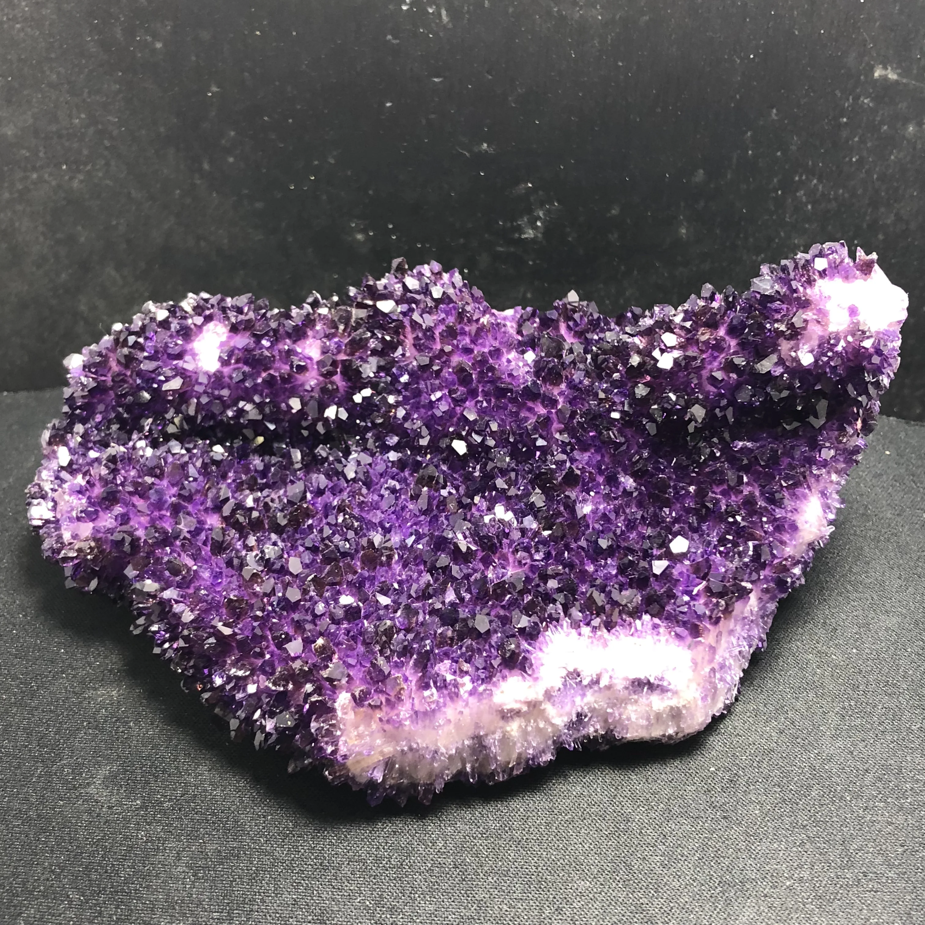 High quality amethyst phantom crystal cluster stones and minerals Healing crystals for home decoration | Дом и сад