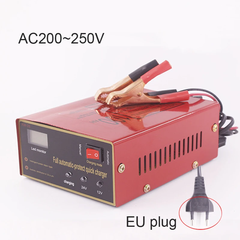 12 V/24 V 10A 6 105AH Универсальный Автомобильный Батарея Зарядное устройство