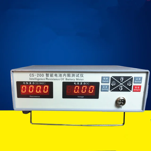 

CS-200 Battery Tester Inteligence resistance of battery meter Internal resistance tester Voltage meter