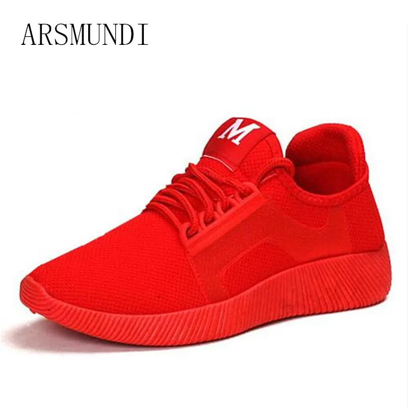 

ARSMUNDI 2018 Spring and summer Designer Wedges Red Black Platform Sneakers Women Shoes Casual Air Mesh Female Shoes Woman L263