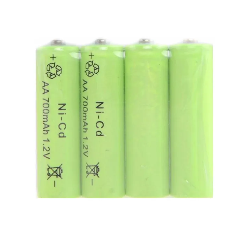 4 шт NI-CD AA батареи 1,2 v перезаряжаемые nicd батареи 1,2 V Ni-Cd AA батареи recargable