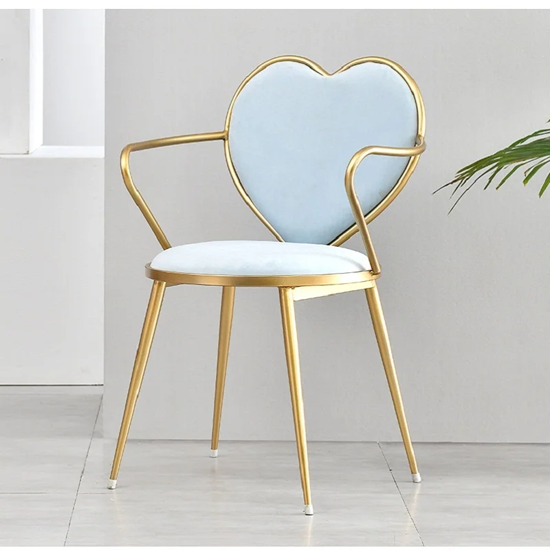 Free shipping U-BEST Modern Simple Home Restaurant Chair, Leisure Backrest Chair,ins hot chair,Dressing chair