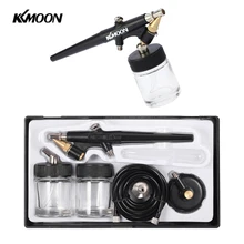 KKmoon 0,8 мм распылитель краскопульт распылитель сифон подача Аэрограф одиночное действие Пескоструйный Аппарат для макияжа художественная краска тату маникюр