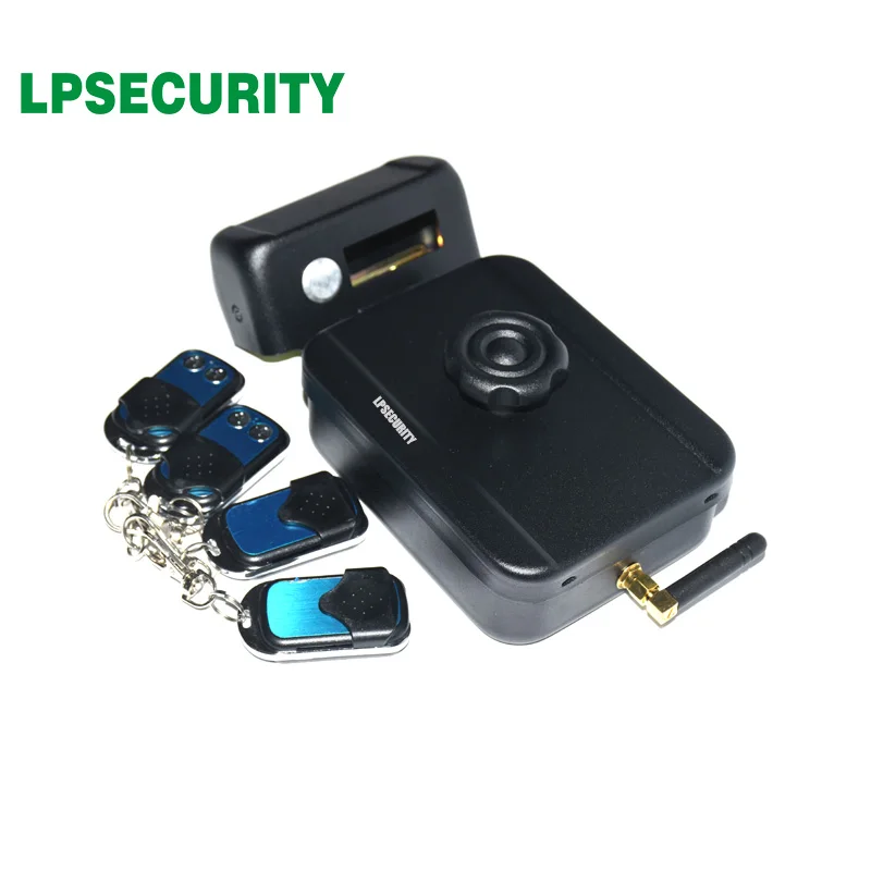 LPSECURITY питание от аккумулятора 4 пульта дистанционного управления беспроводные