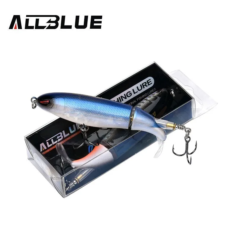 Allblue, 130 мм, 38 г, Whopper Plopper, жесткая приманка, вращающийся хвост, воблеры для рыбалки, искусственная приманка, рыболовные снасти, плавающая приманка, Pesca