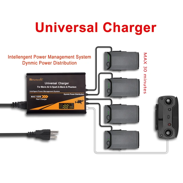 $38.99  DJI Mavic PRO 5 in1 Multi Battery Charging Hub Intelligent Battery Fast Smart Charging tool for DJI