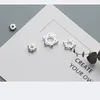 100% 925 Sterling Silver Craft Hollow Spacer Beads 7.5 9.5 12.5 13.5 15.5mm Fashion Star of David Charm Beads Diy Jewelry Making 2