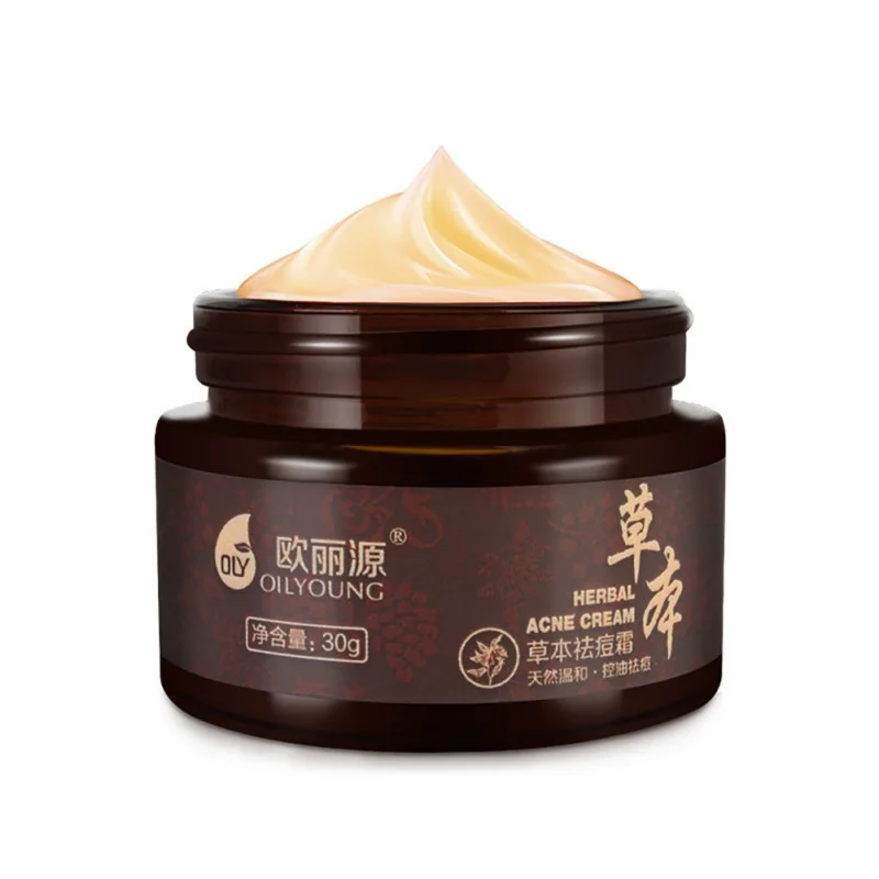 

Facial Face Cream Daily Skin Care Makeup Anti-Pimple Acne Herbal Cream Local Cleansing Treament Acne Beauty Whitening Cream