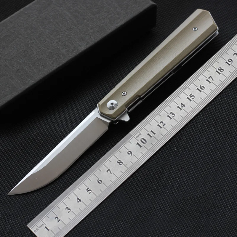 MK 9Cr18MoV 59hrc складной нож G10 Ручка острый карманный Кемпинг Охота охотничий