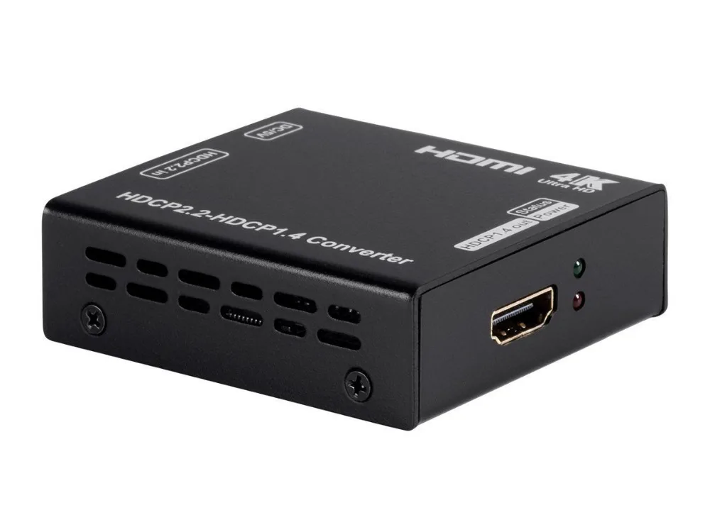 HDCP конвертер UHD HDMI 2,0 HDCP 2,2 в HDCP 1,4 конвертер с адаптером питания