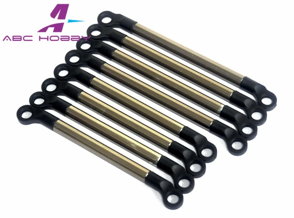 1/10 Rc Crawler Metal Aluminum Aluminumsuspensionlinks8pcsformst