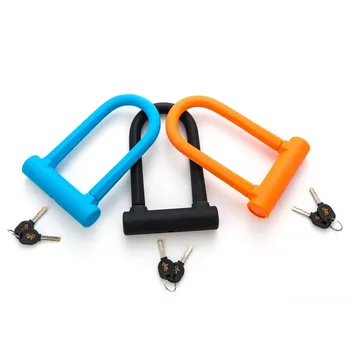 

Bicycle U Lock Anti-theft MTB Road Mountain Bike Lock Bicycle Accessories U-Locks Cycling Steel Security Bike Locks