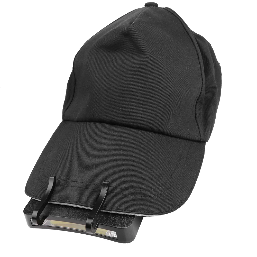 Ultra Bright Head Lights Clip On COB 200LM LED Lamps Headlight Riding