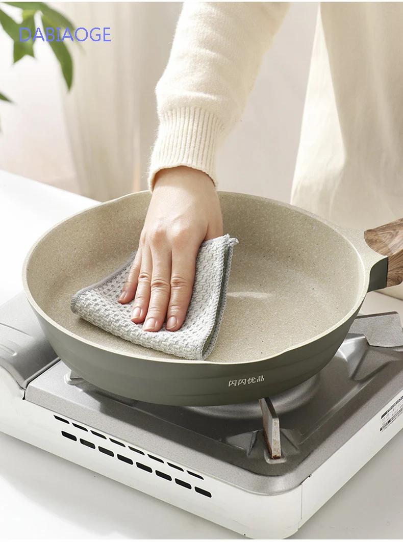 Мини медицинская каменная антипригарная сковорода для готовки горшок многоцелевой блинница для стейка сковорода без паров использовать для газовая, индукционная плита