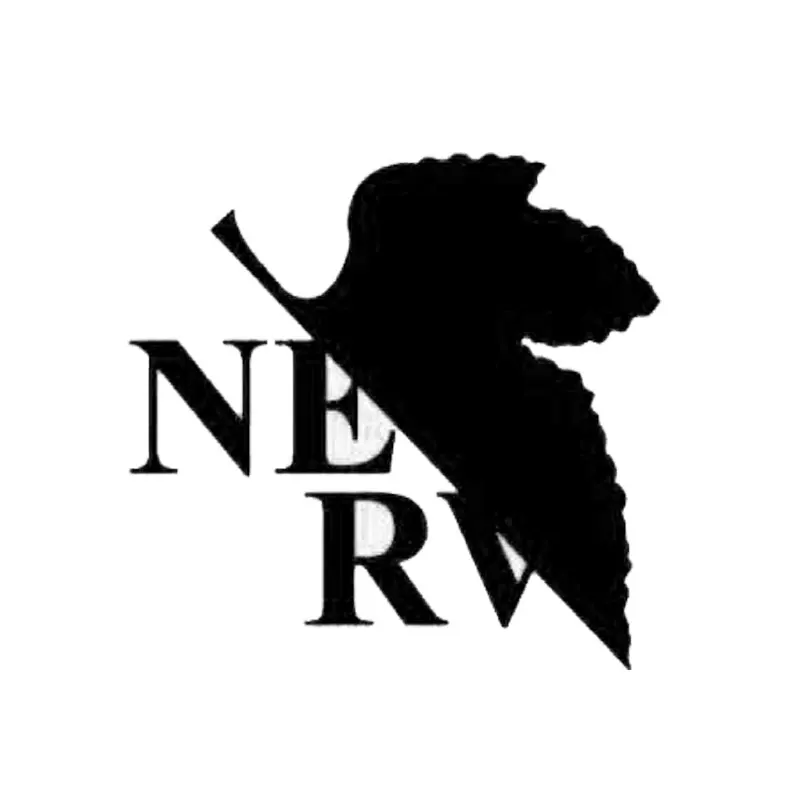 

15.2cm*15.2cm Character Maple Leaf Letter NERV Fashion Window Vinyl Accessories C5-0751