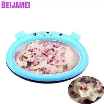 

Beijamei Home small fried ice machine mini fried yogurt maker children homemade ice cream machine price