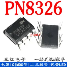 O novo original pn8326 alta precisão constante atual controlador lateral primário ic chip de energia dip-7 pés