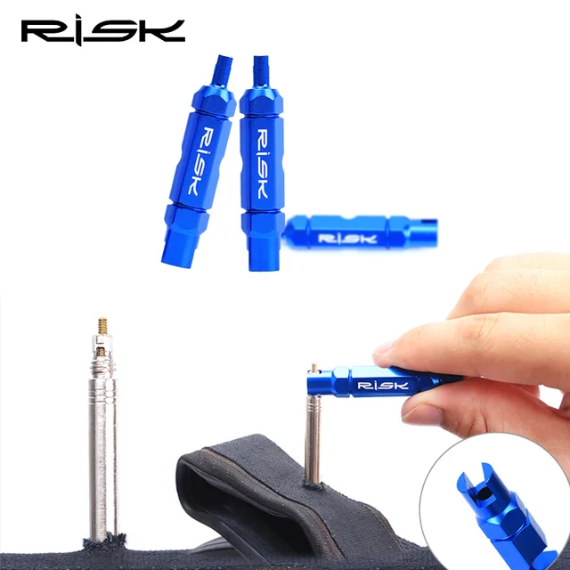 Risk Bicycle Tube Tire Valve Disassemble Remove Tools Road Bike MTB