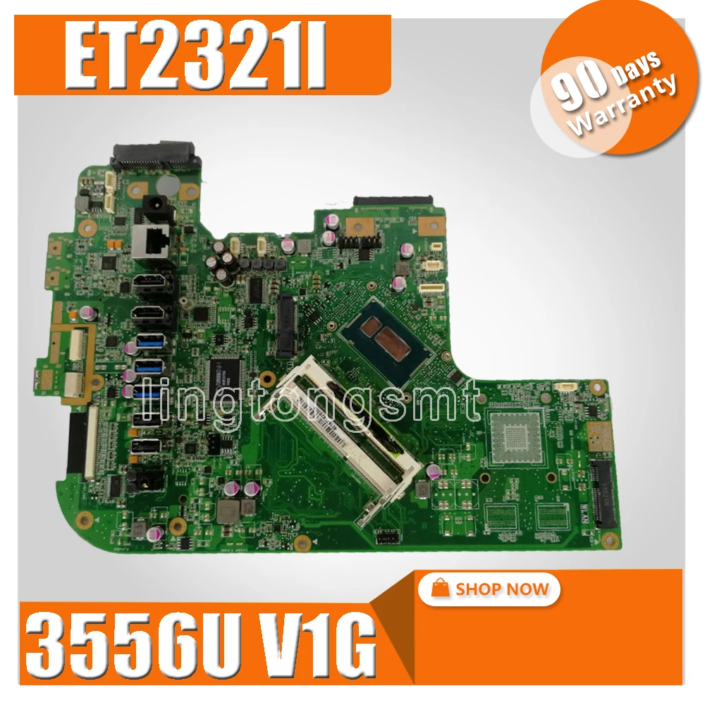 

Original FOR ASUS ET2321T ET2321I Motherboard W/ Intel 3556U Processor REV1.3 Mainboard