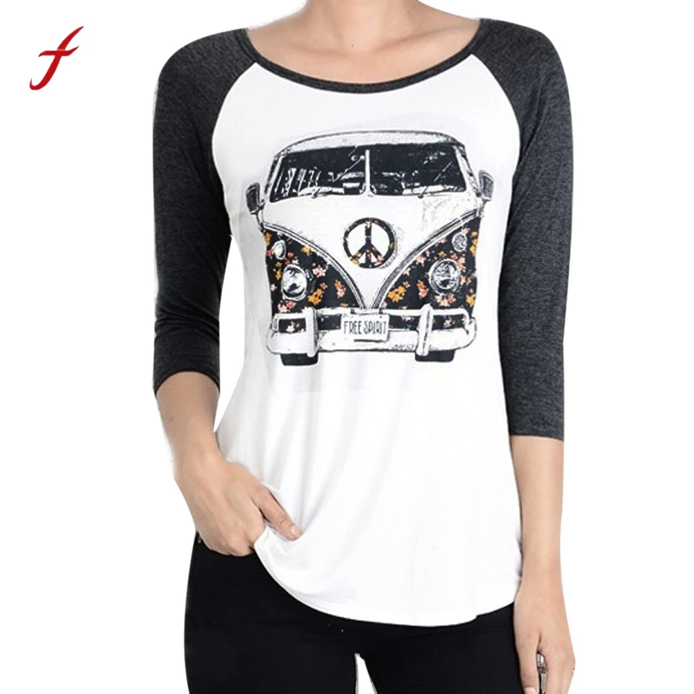 

2019 plus zise fashion tops women t shirt brand Casual loose female T-shirt tee printing car camisas mujer high quality