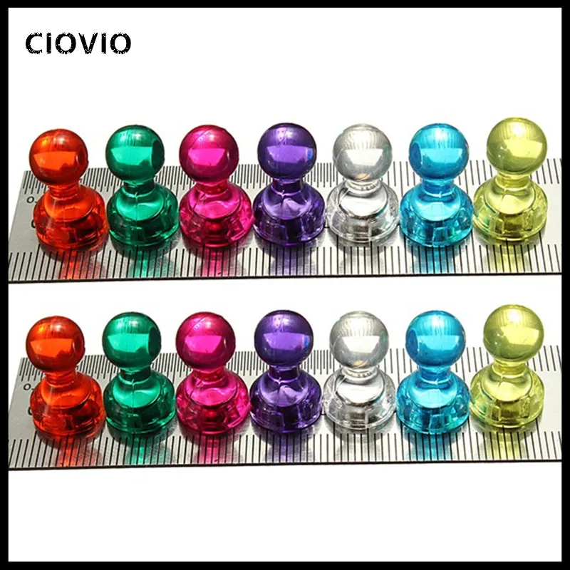 14 pcs Strong Neodymium Magnets Cones magnets Super Magnet pinboard Office thumbtack Chess