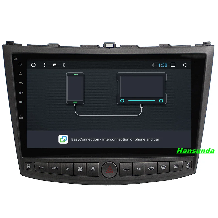 Clearance Free maps of Russia! 9inch big screen Android 7.1 Car Multimedia GPS Navigaton Video Radio Player in dash for Lexus IS200 IS220 7