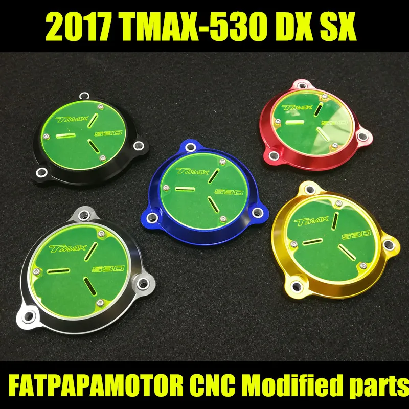 T-Max 530 Moto Anteriore Albero Motore Telaio Di Copertura Foro Di Copertura Per Yamaha Tmax530 Ds Xs Tmax 530 2017 2018 Fluorescente Verde
