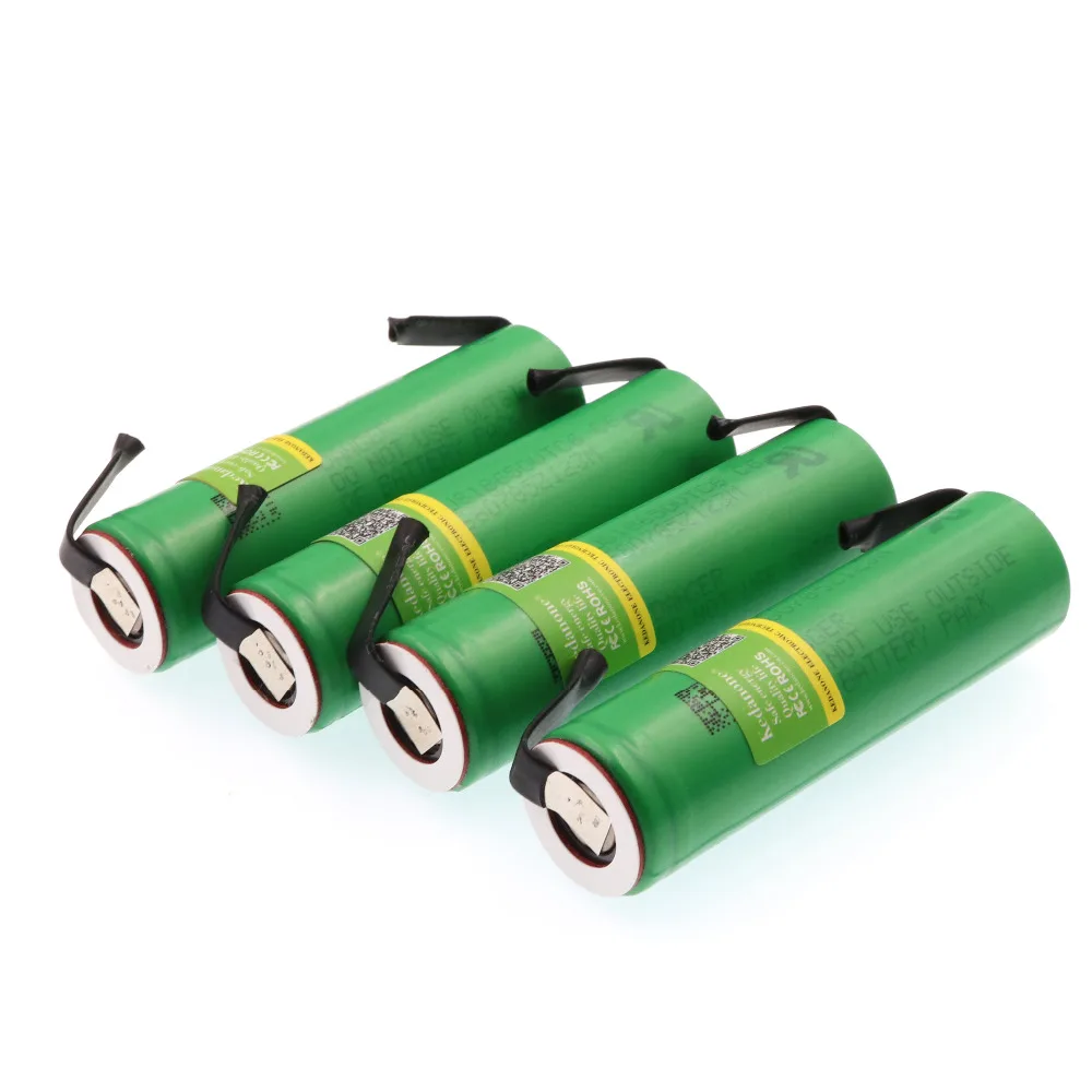 VTC6 3,7 V 3000mAh 18650 литий-ионный аккумулятор 30A разряда для Sony US18650VTC6 инструменты батареи для электронной сигареты+ DIY никелевые листы