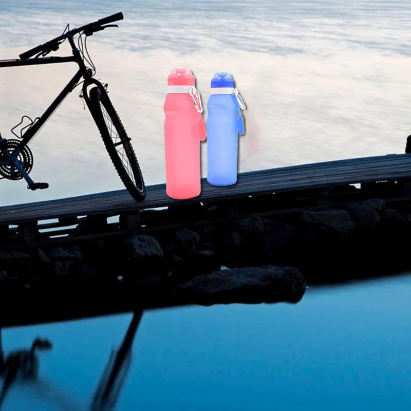 Портативная Спортивная складная детская бутылка для воды чайная банка детский