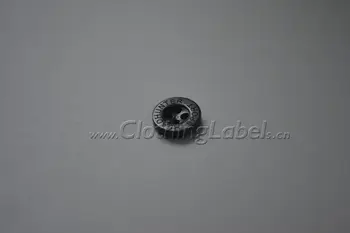 

Custom resin button for clothing, shoes, bags, t-shirts etc., small size, eco-friendly with laser printing of logo