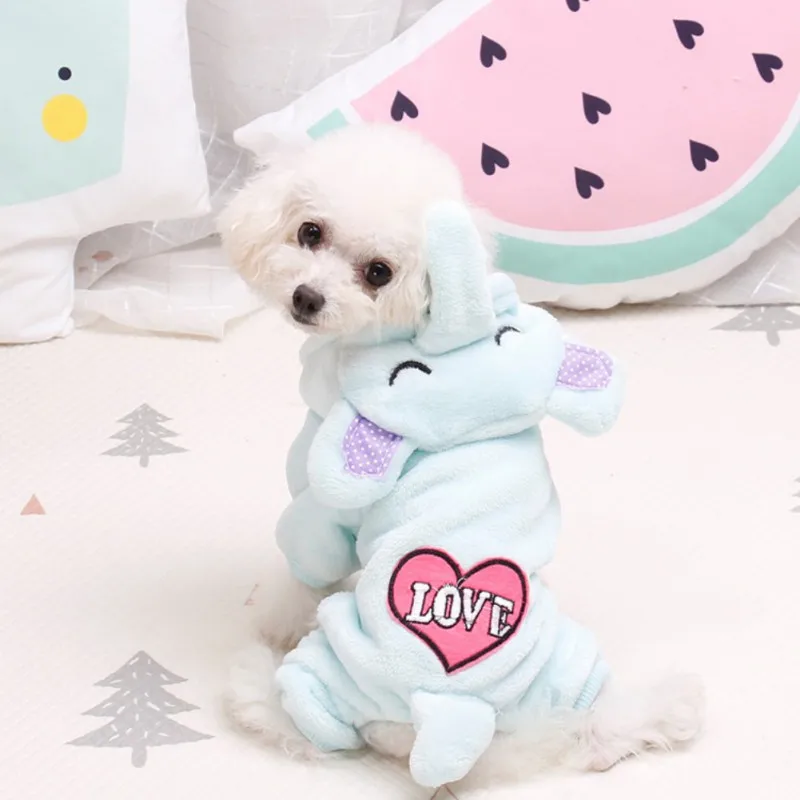

Soft Dog Pajamas Winter Dogs Jumpsuit French Clothes for Dogs Chihuahua Ropa Perro Small Dog Clothing Pet Overalls Bulldog
