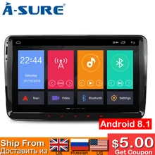 A-Sicuri 9 “Android 8.1 di Gps radio per Volkswagen VW Tiguan Polo Golf 5 6 Passat Caddy trasportatore T5 Touran Sharan Jetta DAB +
