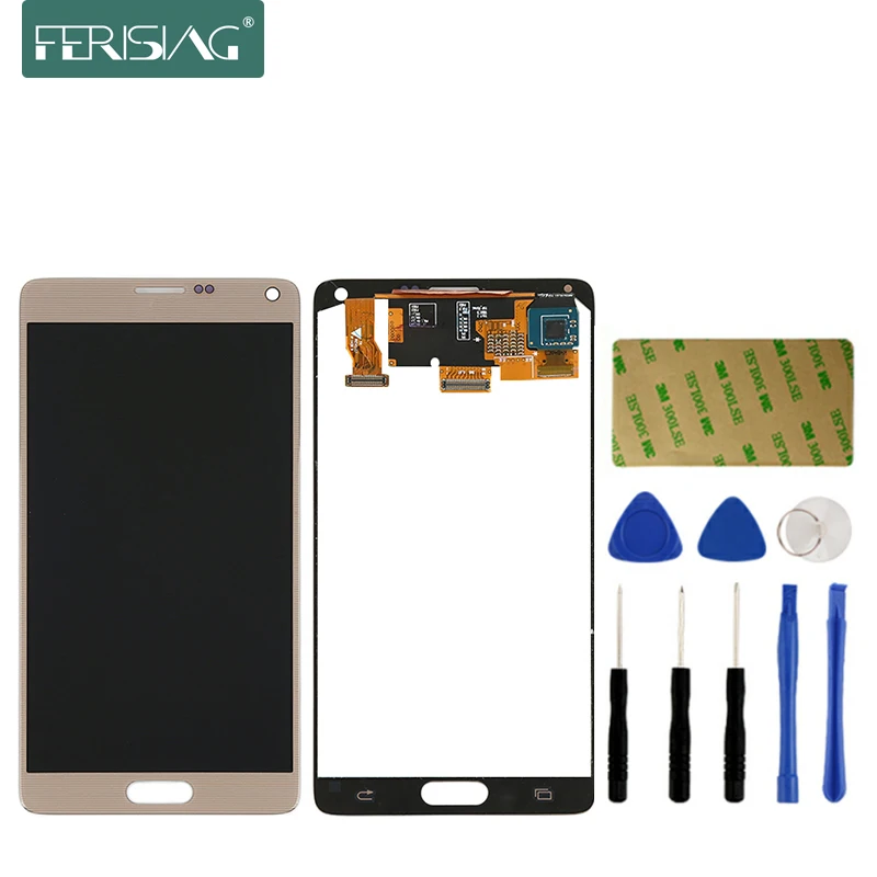 

AAAA+ For SAMSUNG Galaxy Note 4 Note 4 N910 N910A N910F N910H LCD Display Touch Screen Digitizer Replacment Mobile Phone LCDs