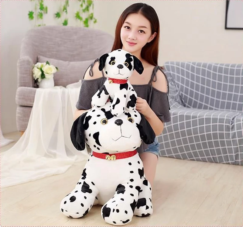 Dorimytrader Pop Lovely Soft Animal Dog Plush Doll Big Stuffed Cartoon Husky Toy Pillow for Kids Gift Decoration 20inch 50cm DY50041 (10)