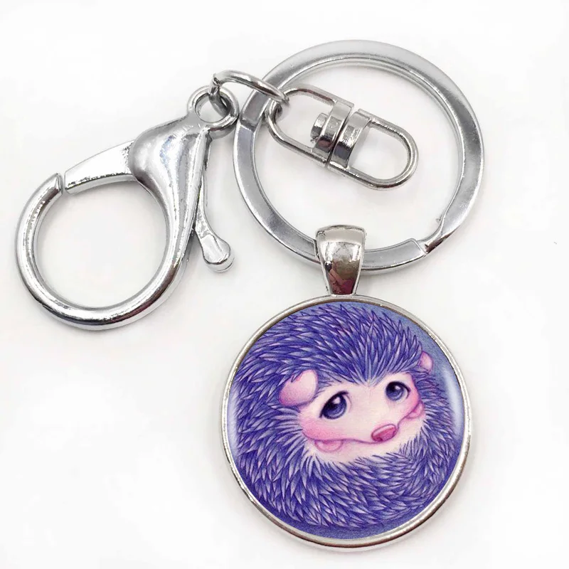 10silver keychain.