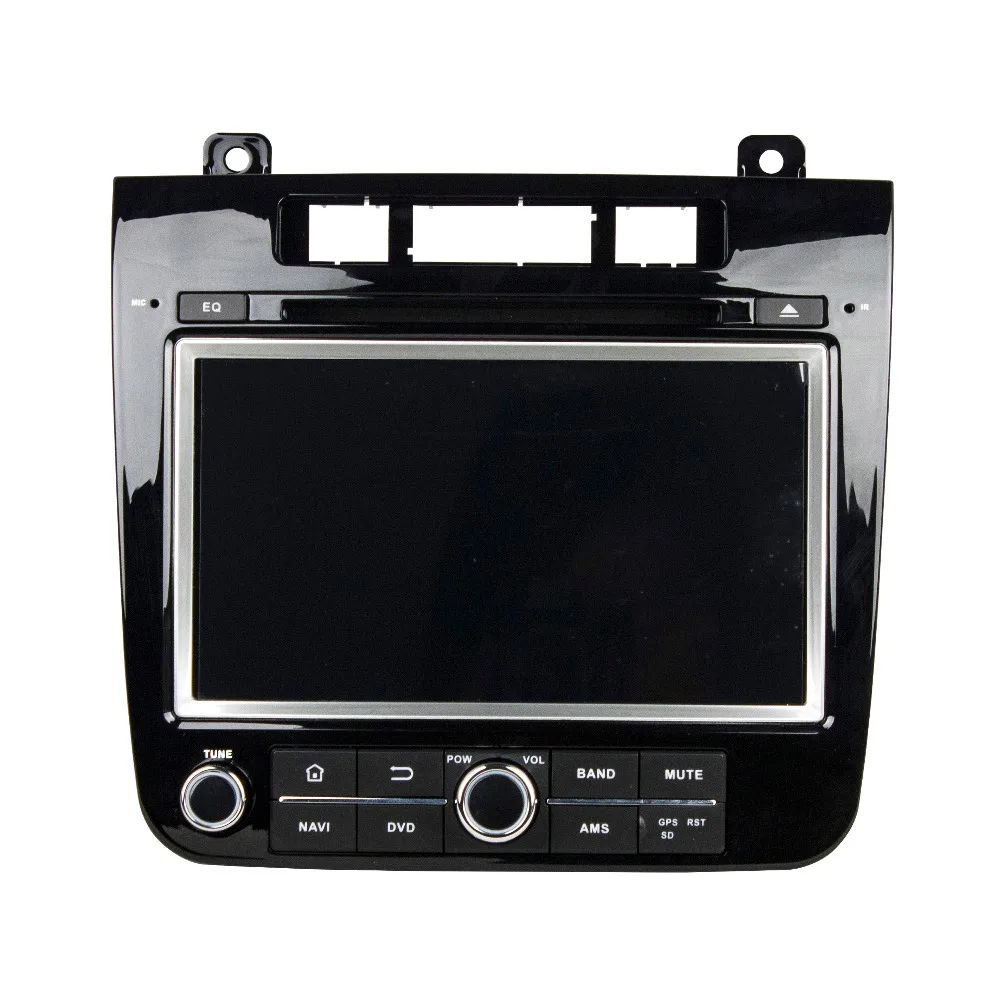Perfect KLYDE 2 Din 8" Android 8.1 Car Radio For Volkswagen TOUAREG 2010-2014 Multimedia Player Flansh 16GB Stereo DVD RAM 2GB Car Audio 4
