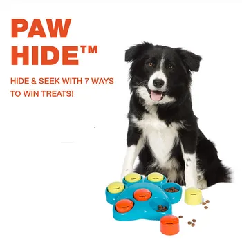 

Fashion Style Plastic Dog Toys Smart Toy Giant Claw Shape Leaky Food Toys Trainer Fun and Relaxing for Dog Pet Supplies