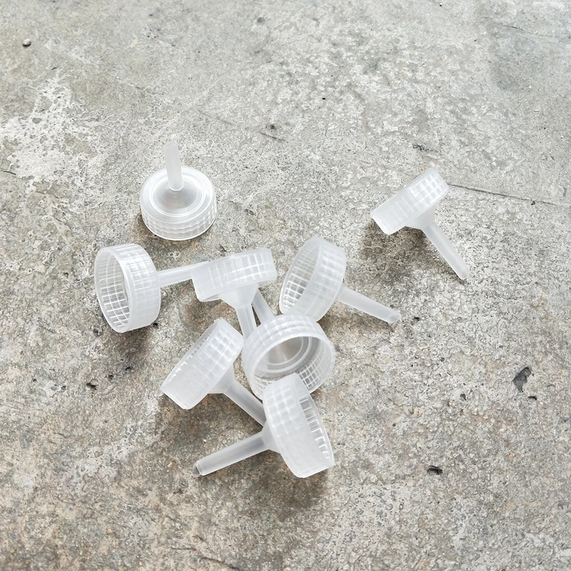 

8 pcs diy artemia cysts hatchers special units air tube connecting bottle caps for aquarium fish tank brine shrimp hatching